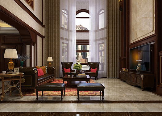 天鵝湖小鎮(zhèn)420平米美式風格效果圖 天鵝湖小鎮(zhèn)420平米美式風格效果圖