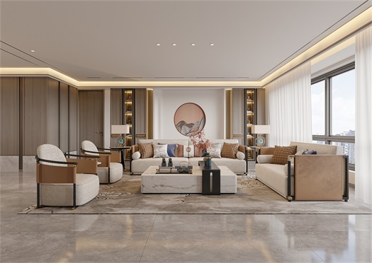 江南賦170平米新中式風(fēng)效果圖 江南賦170平米新中式風(fēng)效果圖