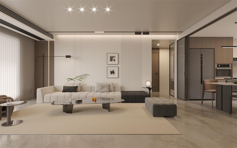 星耀閱海138㎡ | 開放式餐廚新玩法！可開合式LDK一體化，讓家瞬間大兩倍