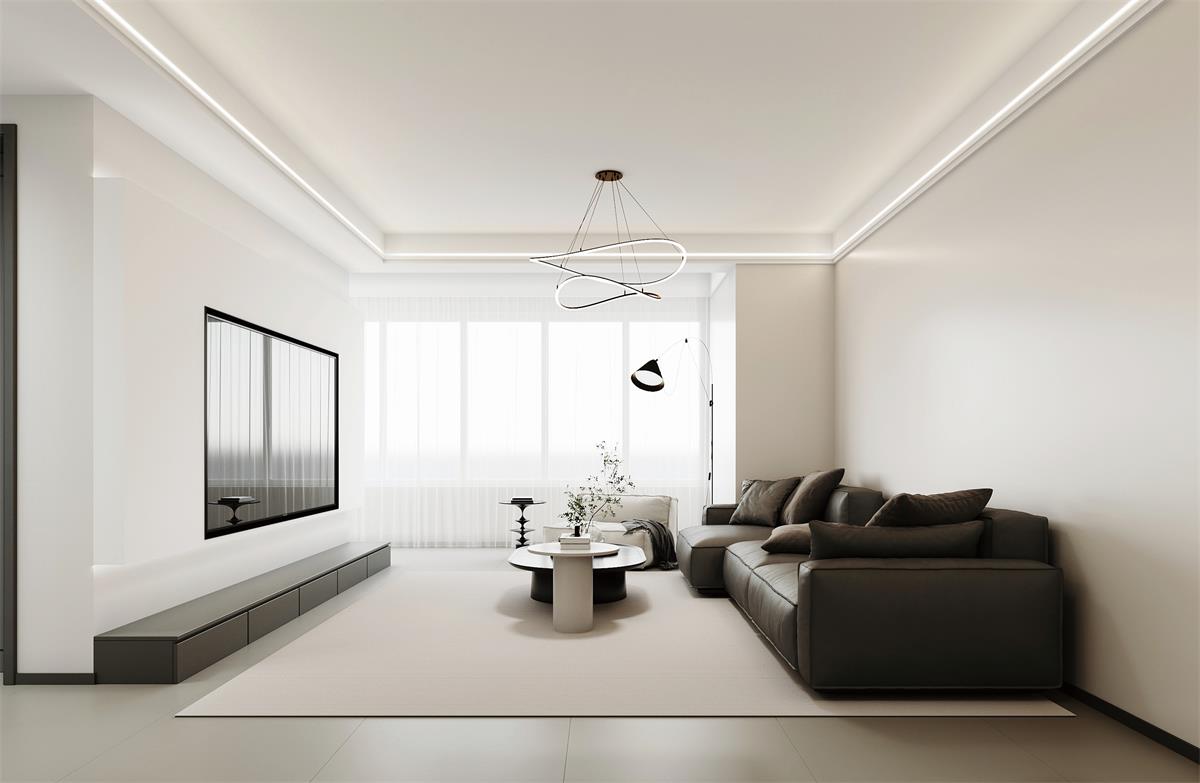 玉庭華府 | 憑啥這套130㎡簡(jiǎn)約風(fēng)能刷爆朋友圈？島臺(tái)+餐桌、床尾柜統(tǒng)統(tǒng)安排上！