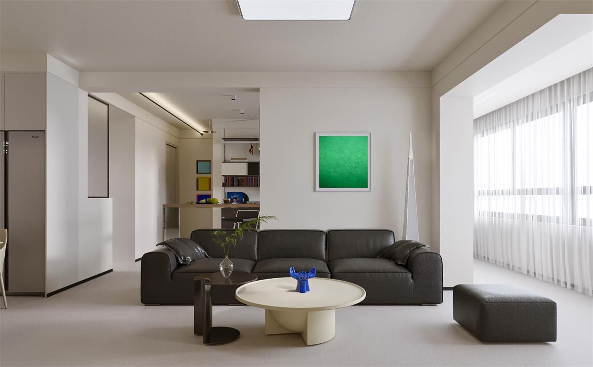 金地自在城 | 零零后獨(dú)居109㎡極簡(jiǎn)家，全開放設(shè)計(jì)驚艷到我了！換你也上癮~