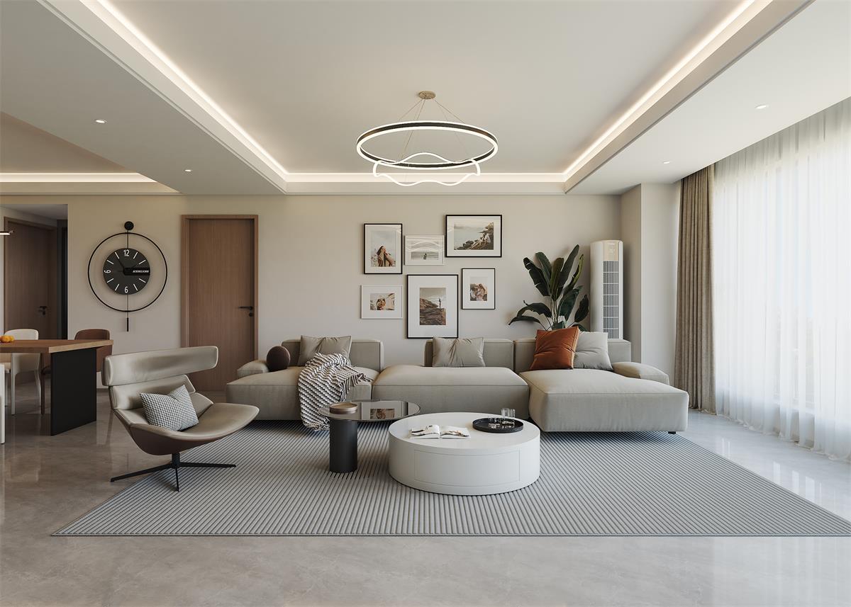 中海華樾 | 萬萬沒想到！這個130㎡簡約風的家，讓幸福感飆升！