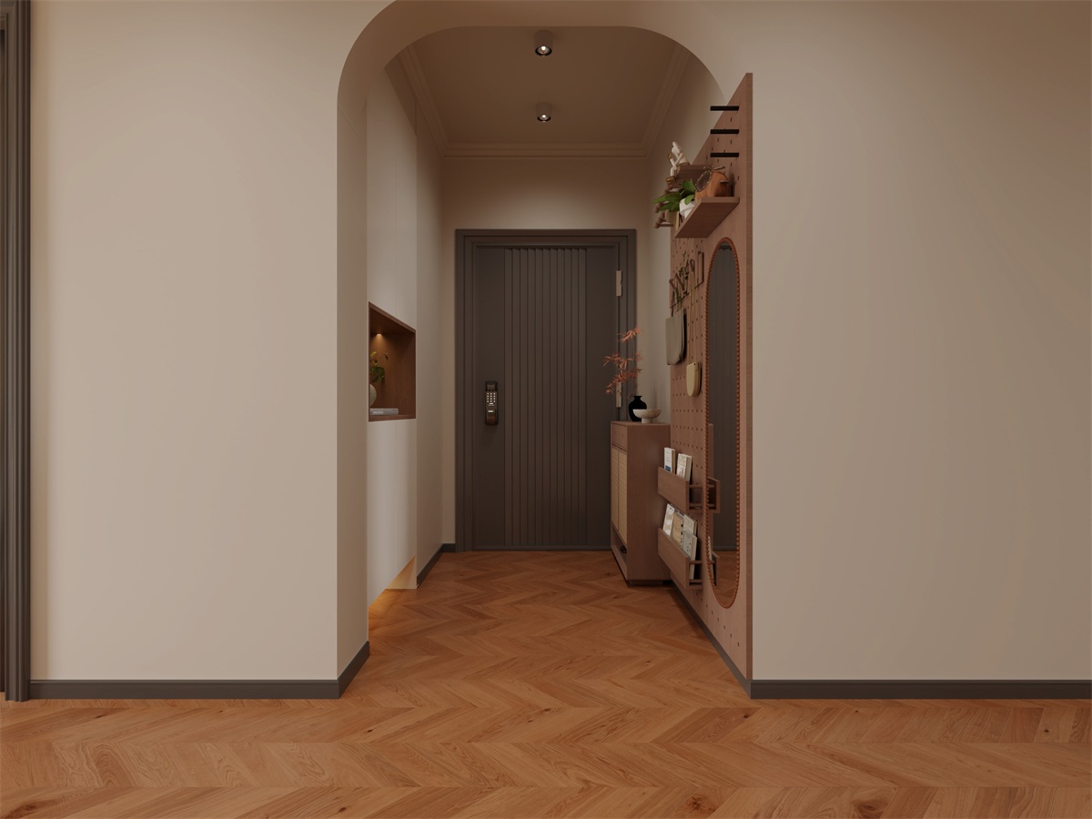 閱海萬家110㎡ | 奇葩戶型爆改中古風(fēng)治愈美家！推門第一眼就驚艷！