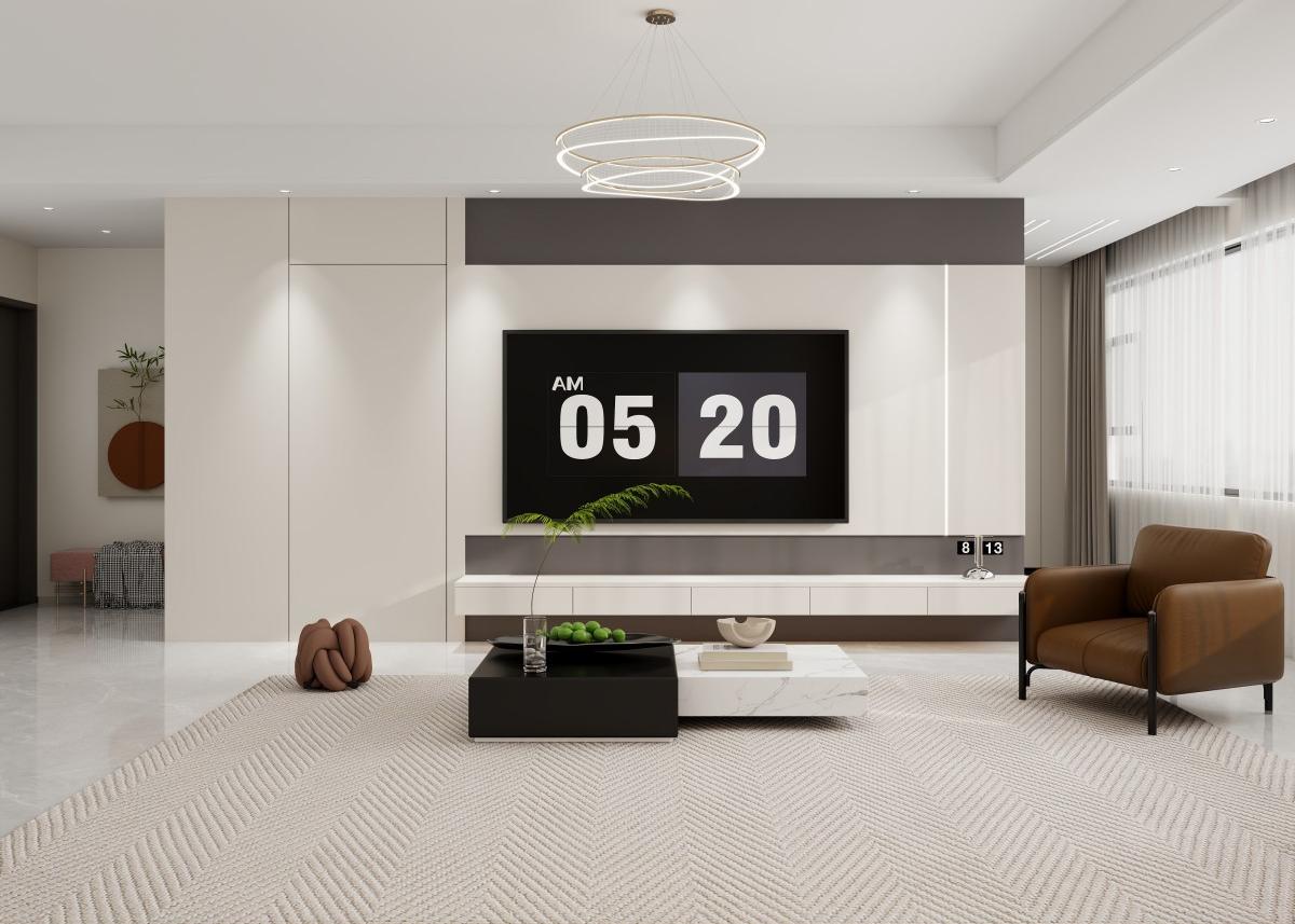 玉庭華府 | 135㎡現(xiàn)代簡約風(fēng)，給生活做減法，舒適加倍！