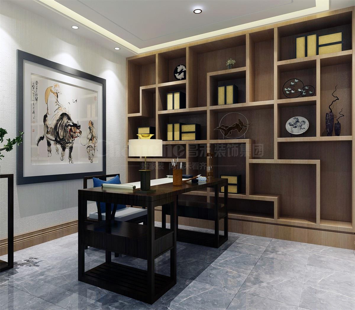 書房和接待茶室散發(fā)著淡淡的茶香，只需心境空靈，少幾分濃墨重彩，多幾分雅致清寧，并在此感悟生命的智慧。