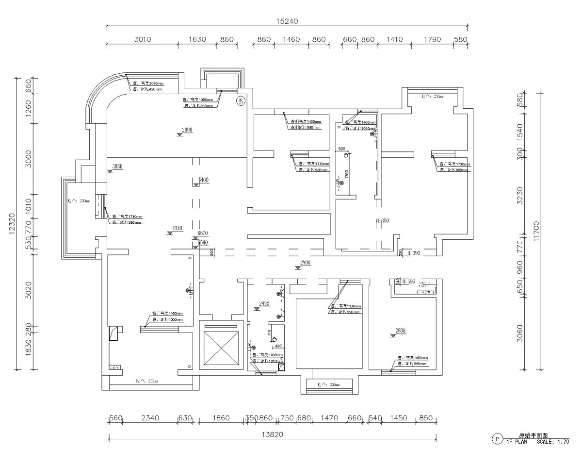 一樓原始結構圖