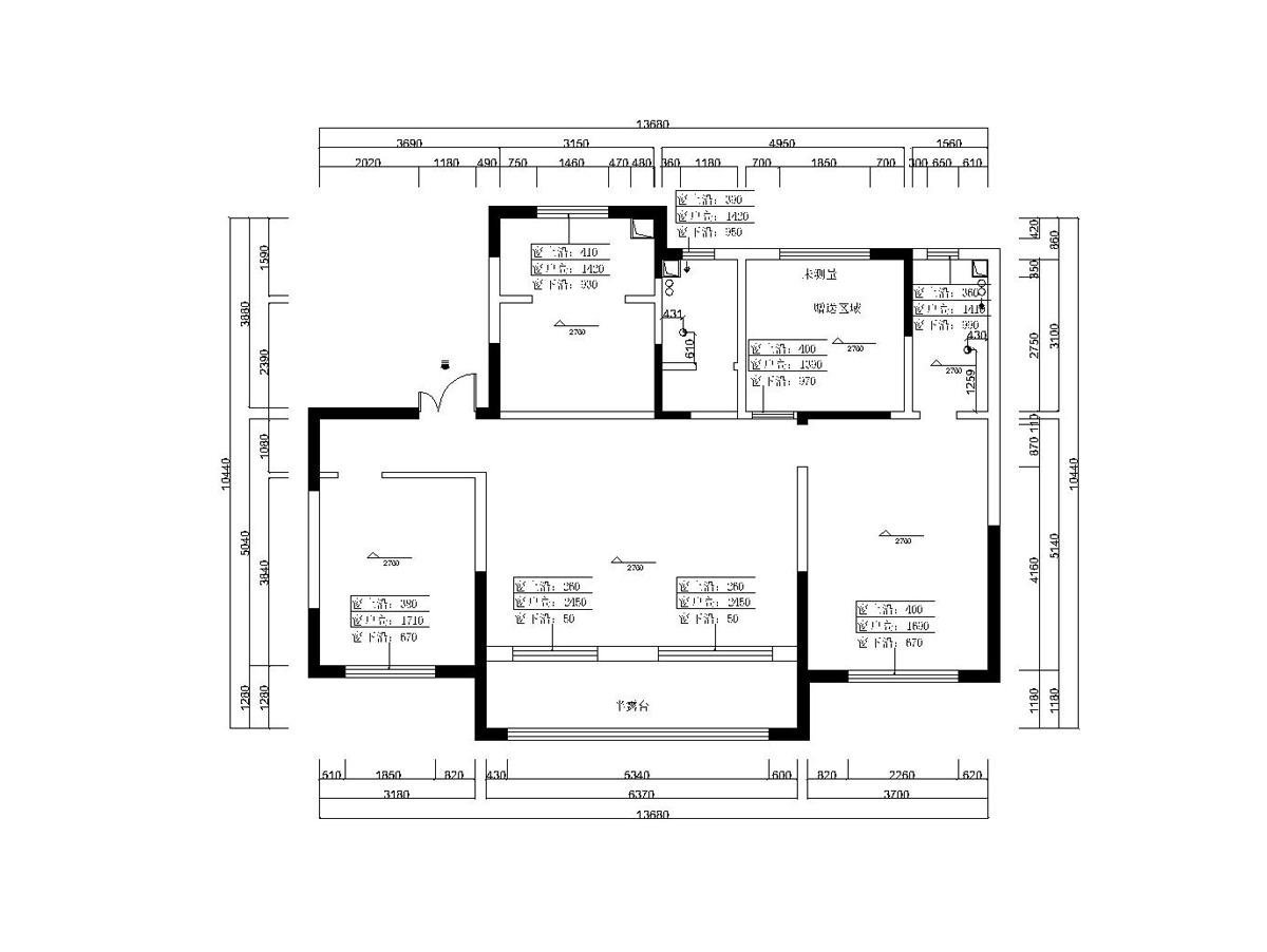 原始戶(hù)型圖
